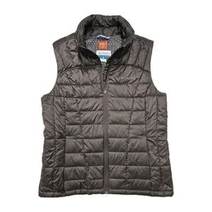 Columbia Womens Thermal Coil Quilted Puffer Vest Insulated Sz XL Boulder
